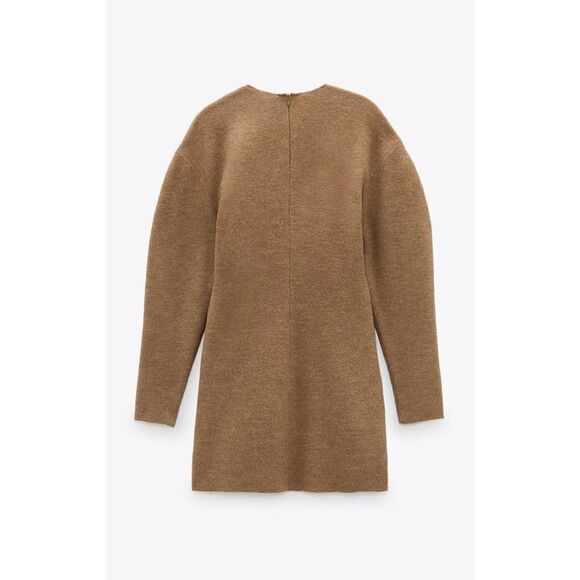 Zara 100% Wool Dress Premium Capsule Collection - Picture 8 of 9